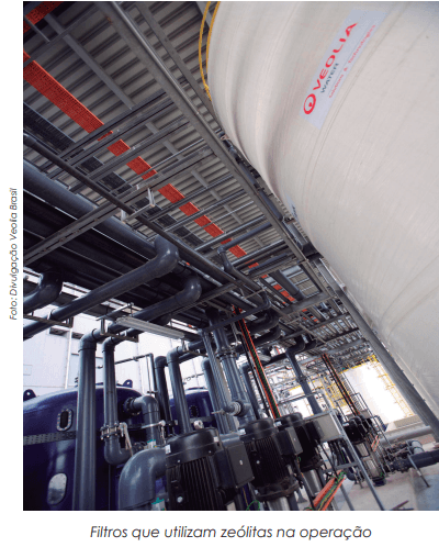 Zeólitas modificadas ampliam eficiência na remoção de ferro e manganês no tratamento de água